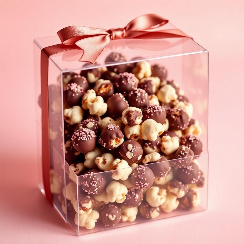 Pipoca de chocolate